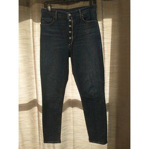 Woman's AGOLDE Button Fly High Rise Nico Jeans Size 28